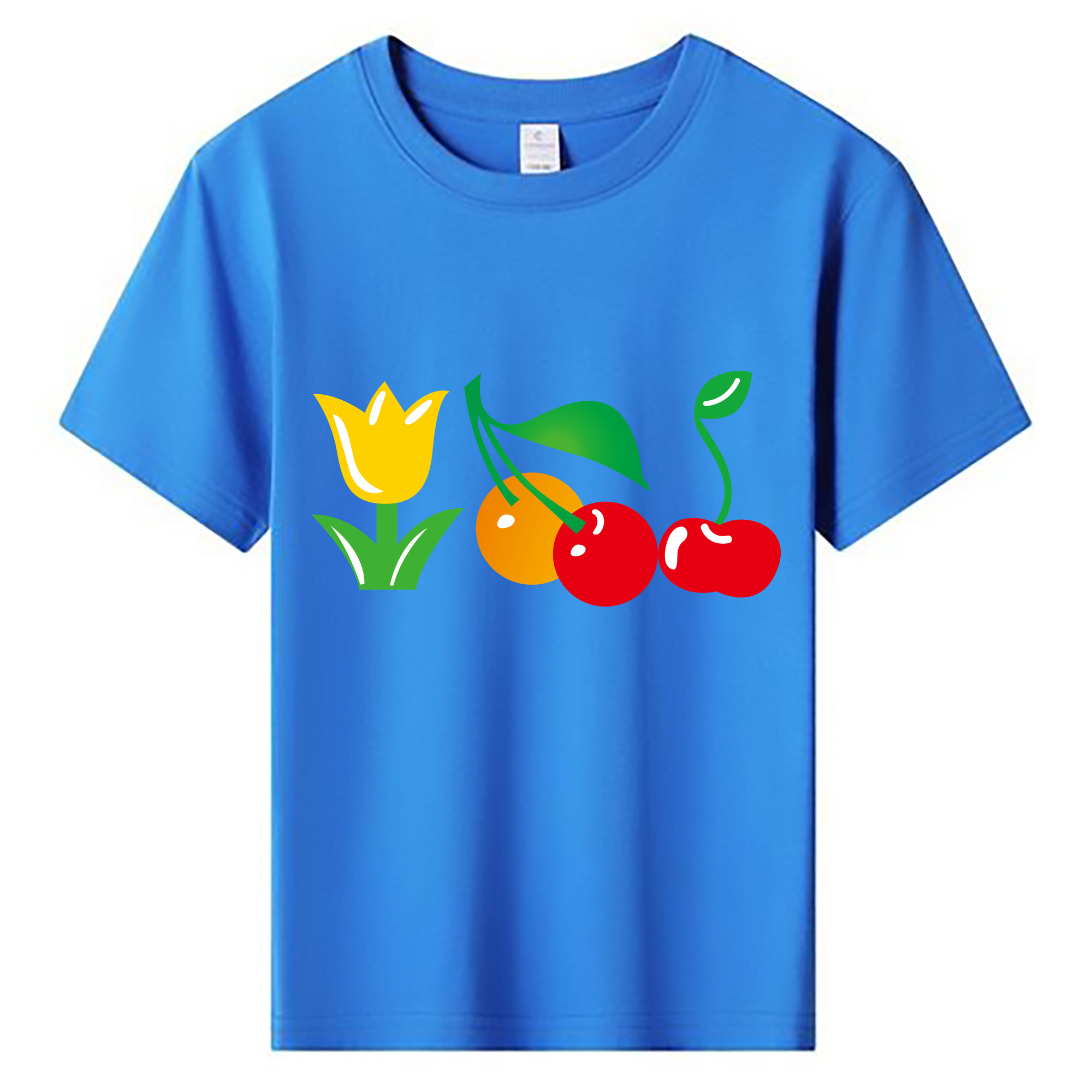 （画像用） Hello Kitty ハローキティ 綿100％キッズTシャツ（フロントプリント）